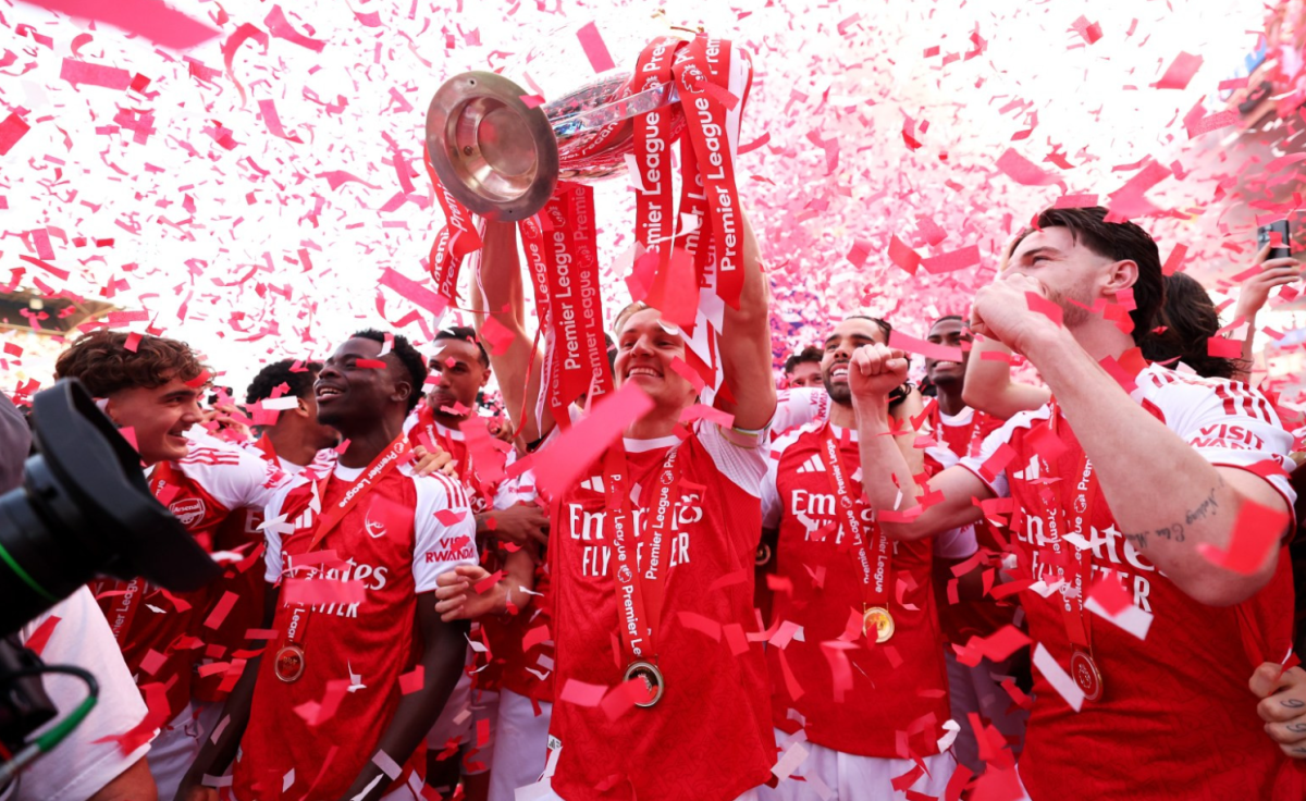 F8BET VIP: Arsenal Giành Ngôi Vô Địch Ngoại Hạng Anh Sau 22 Năm - hình ảnh - f8betv.vip