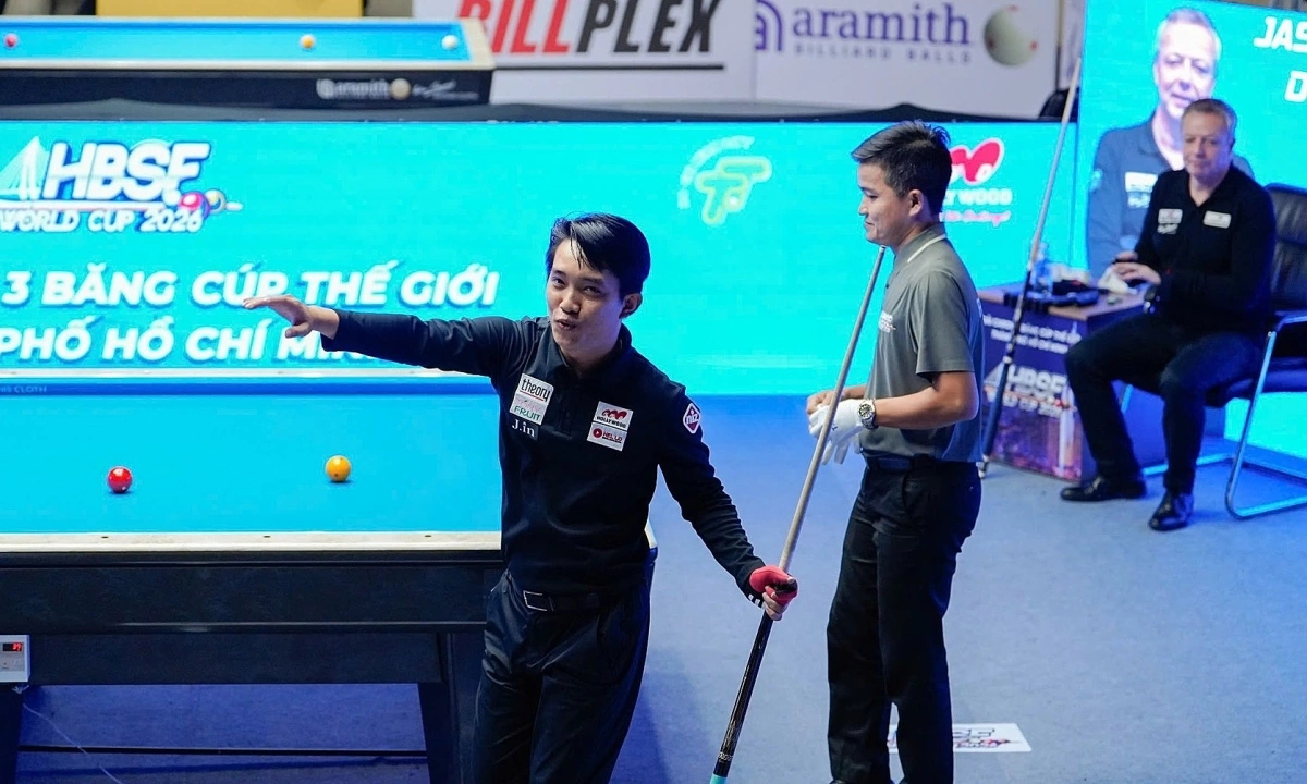 Cơ thủ Hồng Thái vào bán kết World Cup carom 3 băng – Cơ hội cá cược thể thao uy tín cùng F8BET - hình ảnh - f8betv.vip Cơ thủ Hồng Thái vào bán kết World Cup carom 3 băng – Cơ hội cá cược thể thao uy tín cùng F8BET - hình ảnh - f8betv.vip