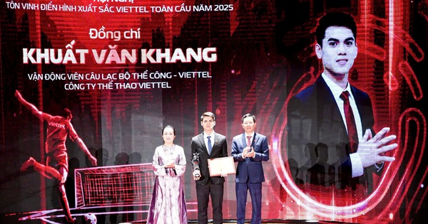 F8BET chính thức chúc mừng Khuất Văn Khang nhận giải thưởng danh giá từ Tập đoàn Viettel - hình ảnh - f8betv.vip