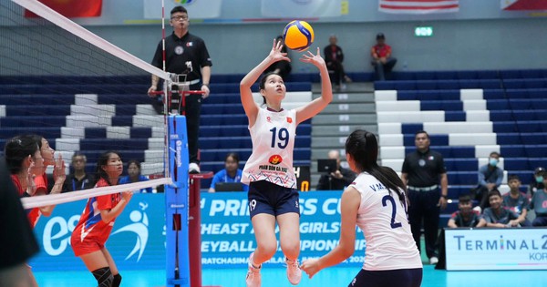 F8BET Cược Thể Thao: U.18 Bóng Chuyền Nữ Việt Nam Gặp Thái Lan Ở Bán Kết Đông Nam Á - hình ảnh - f8betv.vip