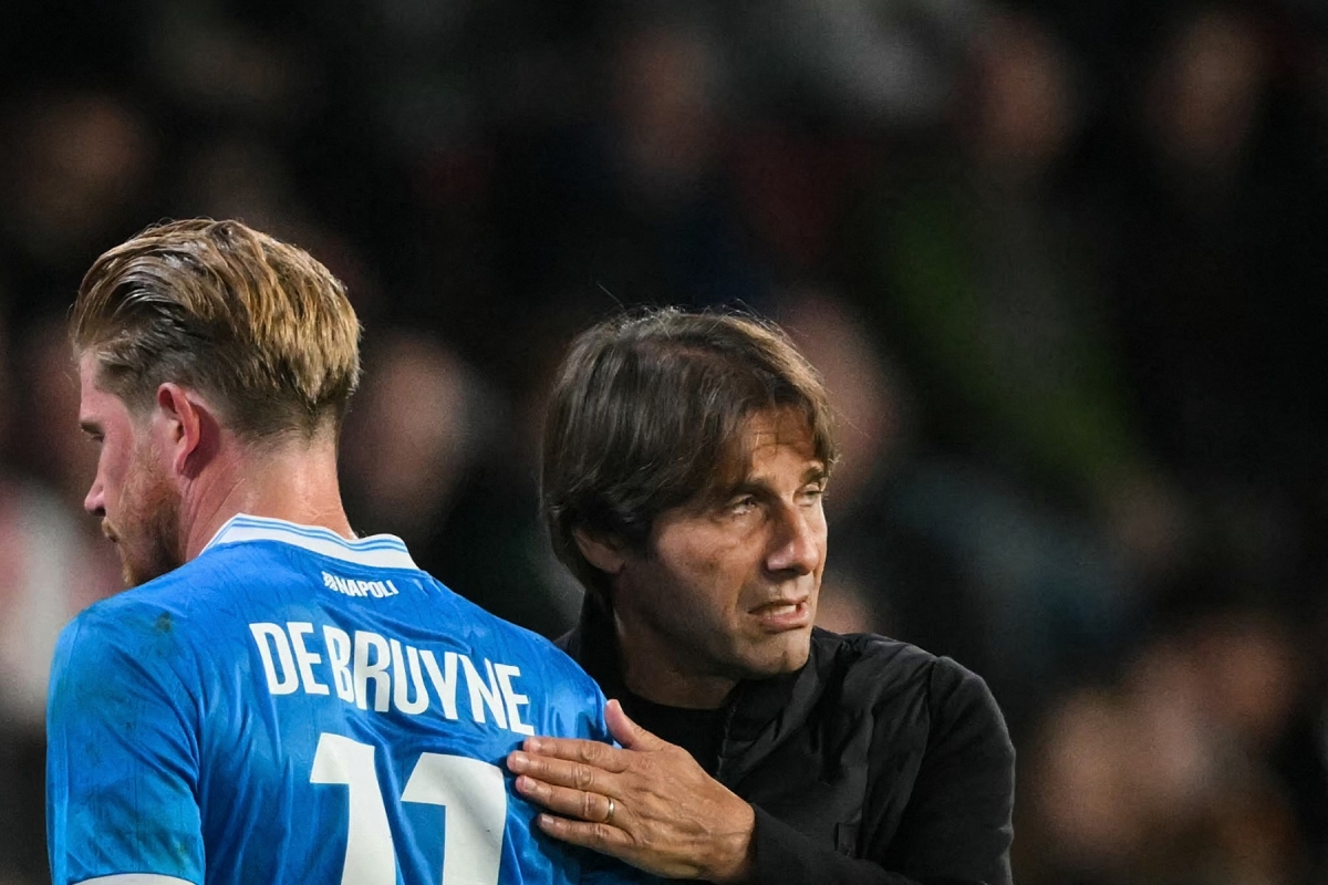 F8BET cược bóng đá: Phía sau màn công kích gây sốc của De Bruyne nhắm vào HLV Conte - hình ảnh - f8betv.vip