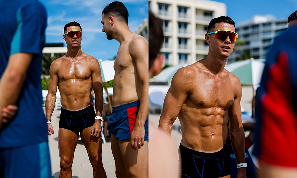Ronaldo khoe body ‘không tuổi’ trên bãi biển Mỹ trước thềm World Cup 2026 - hình ảnh - f8betv.vip Ronaldo khoe body ‘không tuổi’ trên bãi biển Mỹ trước thềm World Cup 2026 - hình ảnh - f8betv.vip