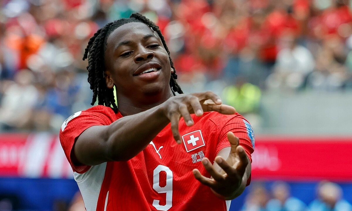 Tiền vệ 20 tuổi Johan Manzambi lập kỷ lục World Cup trong chiến thắng của Thụy Sĩ - hình ảnh - f8betv.vip