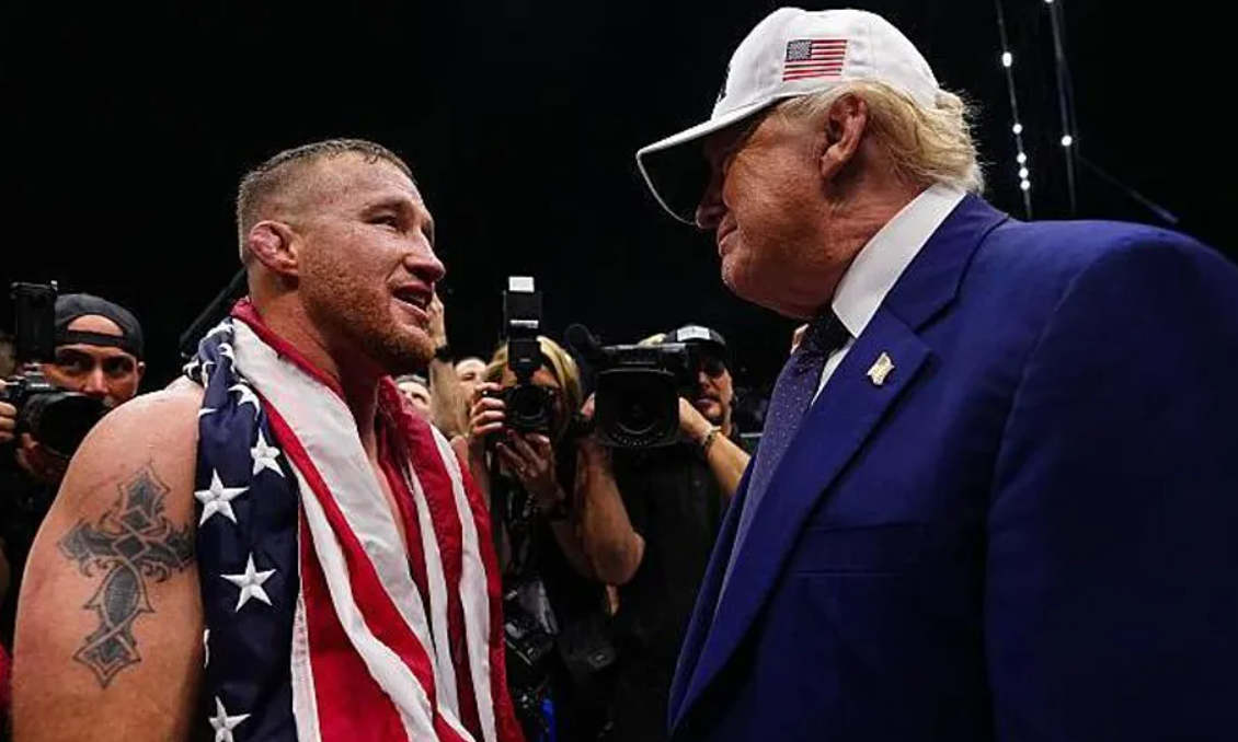 F8BET casino: Justin Gaethje đăng quang vô địch UFC hạng nhẹ tại sự kiện lịch sử ở Nhà Trắng - hình ảnh - f8betv.vip