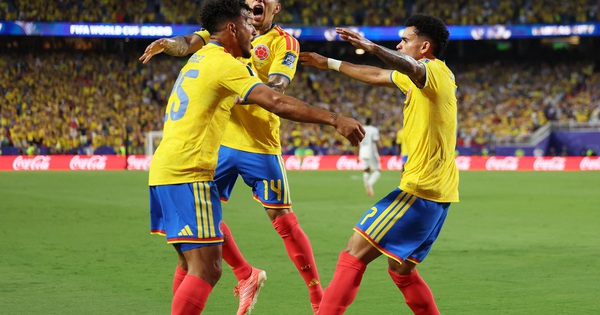 F8BET cược bóng đá: Colombia hạ Ghana, chạm trán Thụy Sĩ ở vòng 16 đội World Cup 2026 - hình ảnh - f8betv.vip
