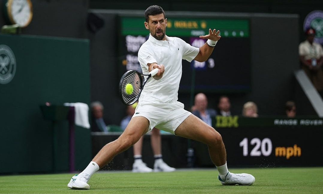 Link vào nhà cái F8BET: Djokovic dễ dàng vượt qua Tsitsipas tại Wimbledon 2026 - hình ảnh - f8betv.vip